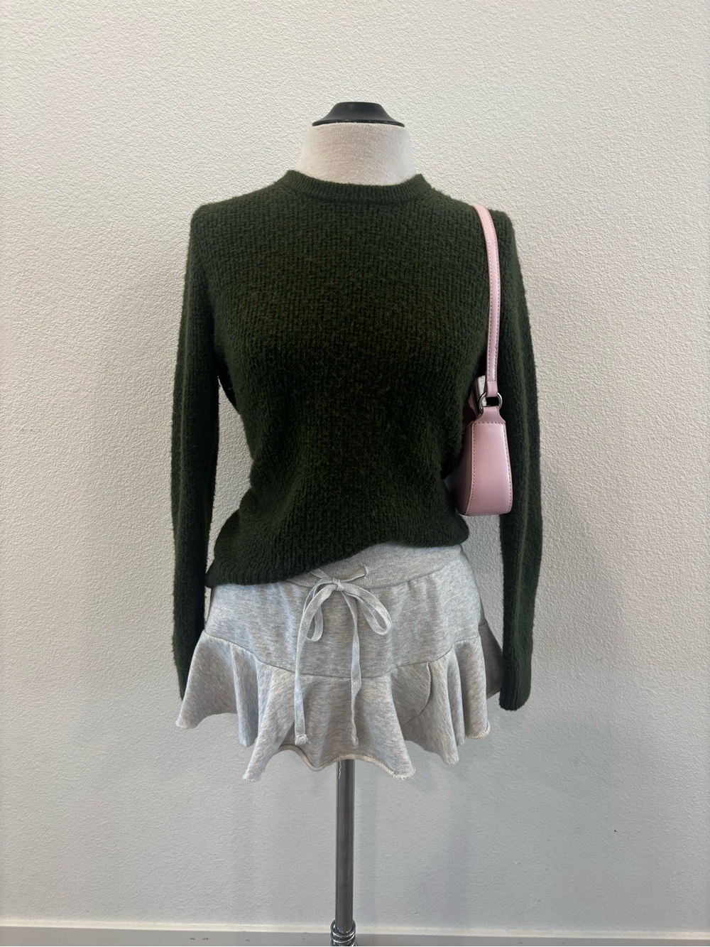 J. Crew Dark Green Knit